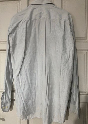 Gri Klasik Erkek  Gömlek - Görsel 3