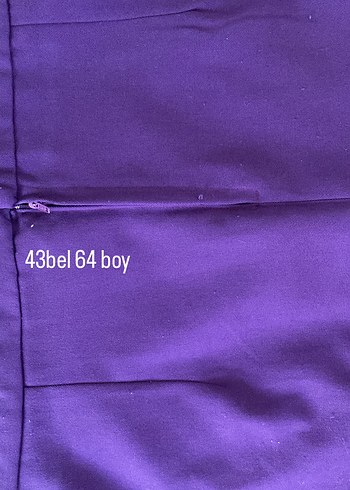 Mor Midi Drapeli Kadın Etek - Görsel 4