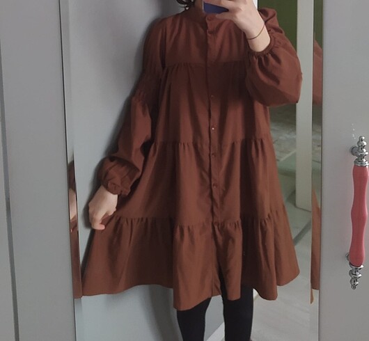 Kahverengi Tunik