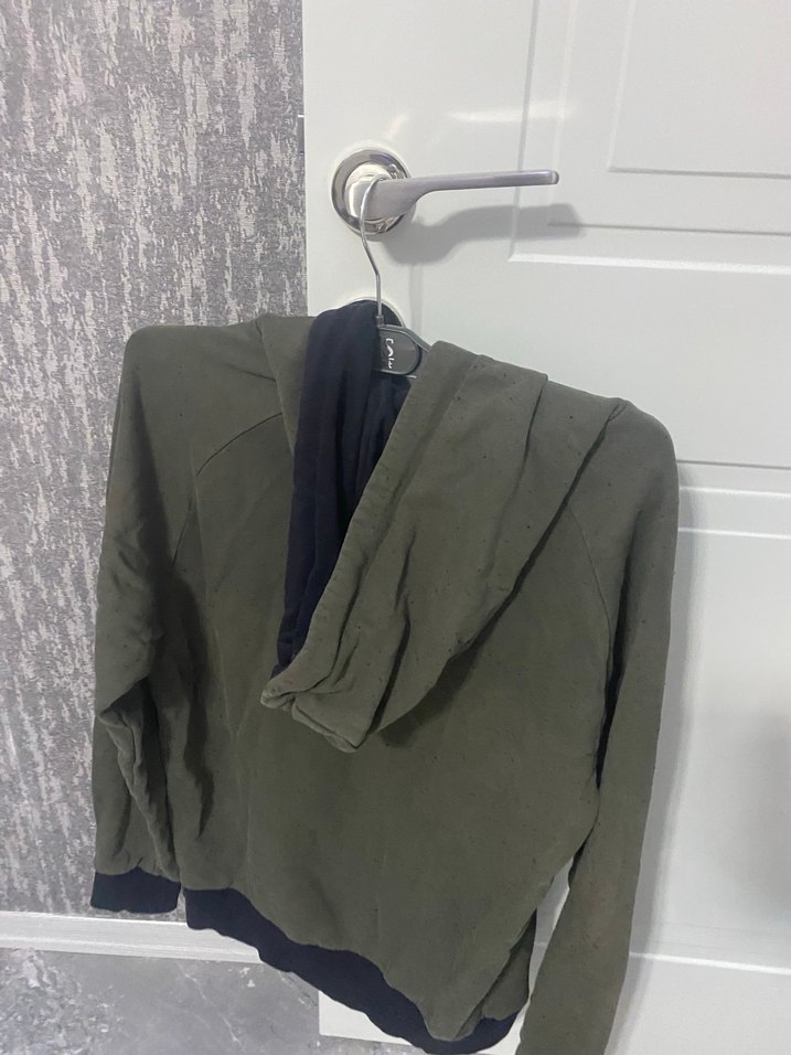 Gri Kapüşonlu Hummel Sweatshirt - Görsel 3