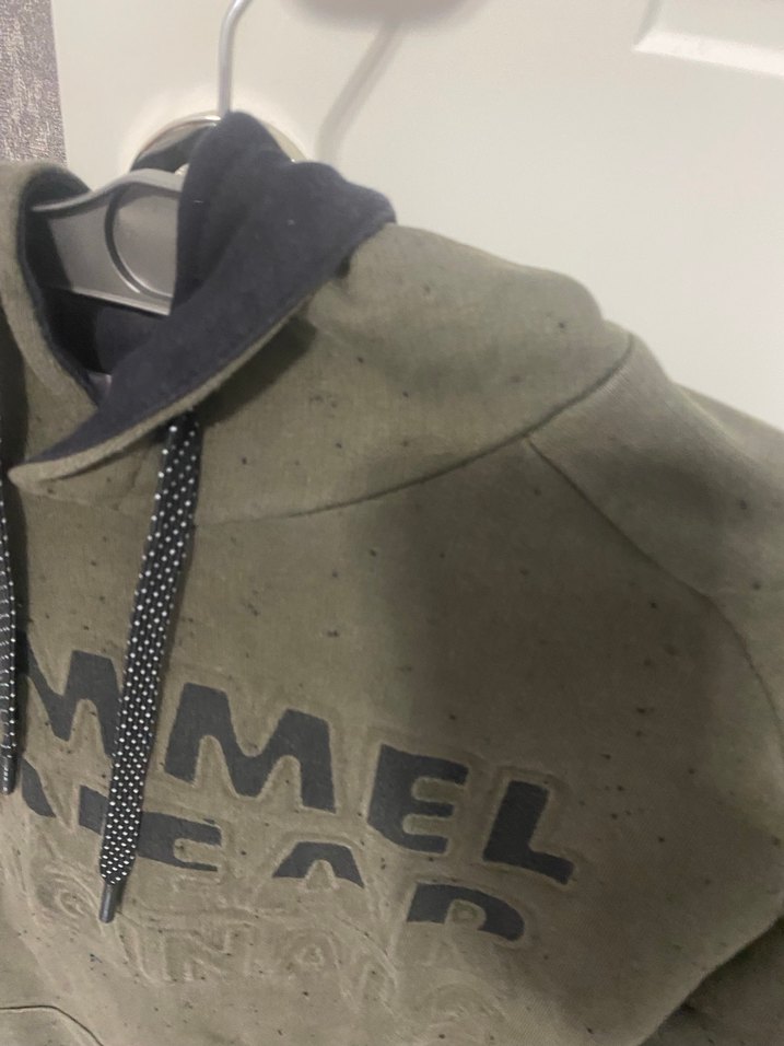 Gri Kapüşonlu Hummel Sweatshirt - Görsel 2