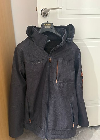 Gri Fermuarlı Erkek Montu - Görsel 2