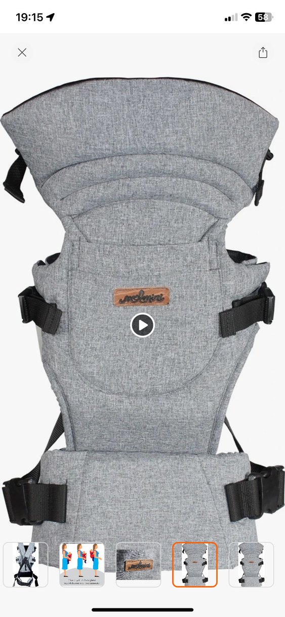 Gri Bebek Taşıyıcı - Görsel 5