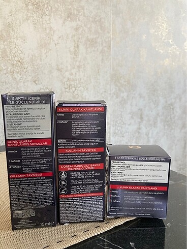 Beden yaşlanma karşıtı set