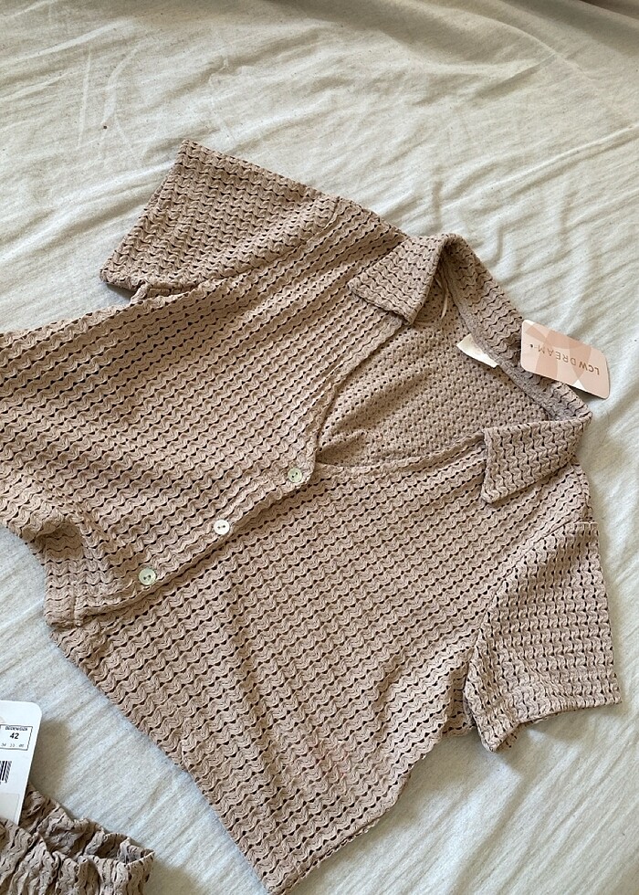 Bayan mayo üstü takım - Görsel 4