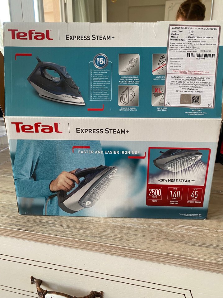 Tefal Express Steam+ Gri Ütü - Görsel 2