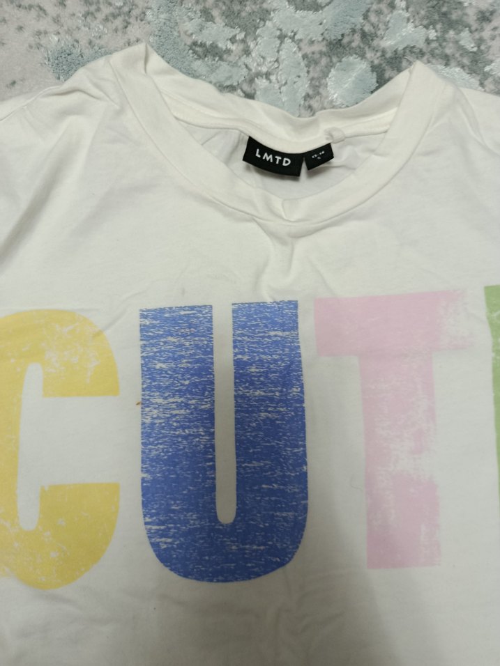 Baskılı  Kısa Kollu, Rahat Kesim - Görsel 2