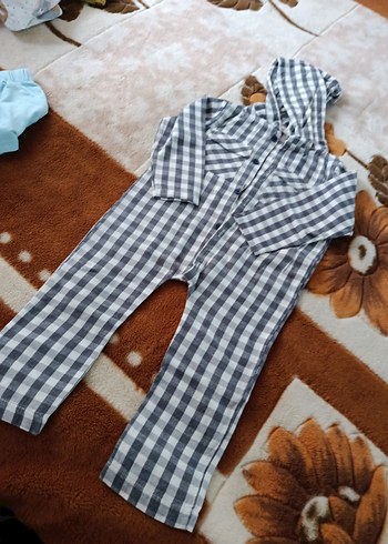 Gri Kapüşonlu Bebek Erkek kıyafetleri - Görsel 6