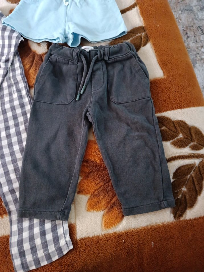 Gri Kapüşonlu Bebek Erkek kıyafetleri - Görsel 4