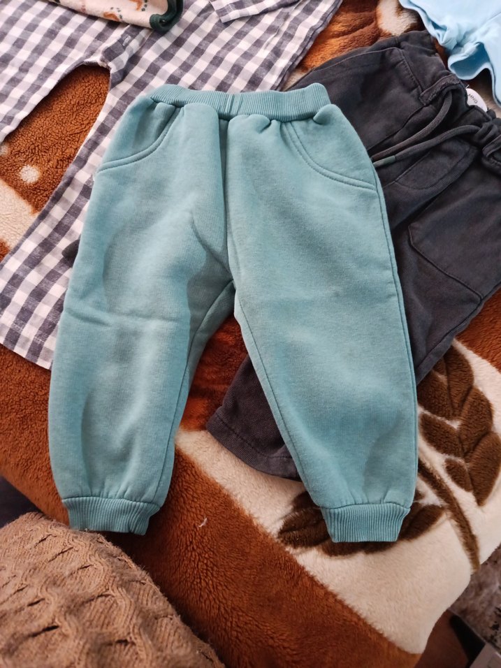 Gri Kapüşonlu Bebek Erkek kıyafetleri - Görsel 3