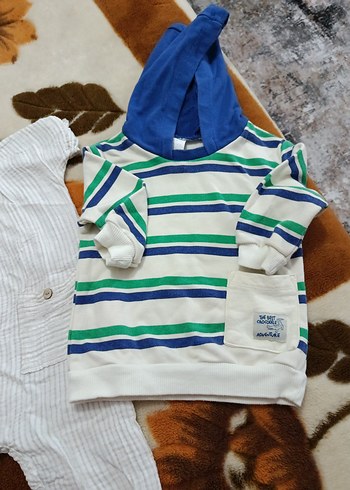 Erkek Bebek Pamuklu 3'lü Bohem Set - Görsel 5