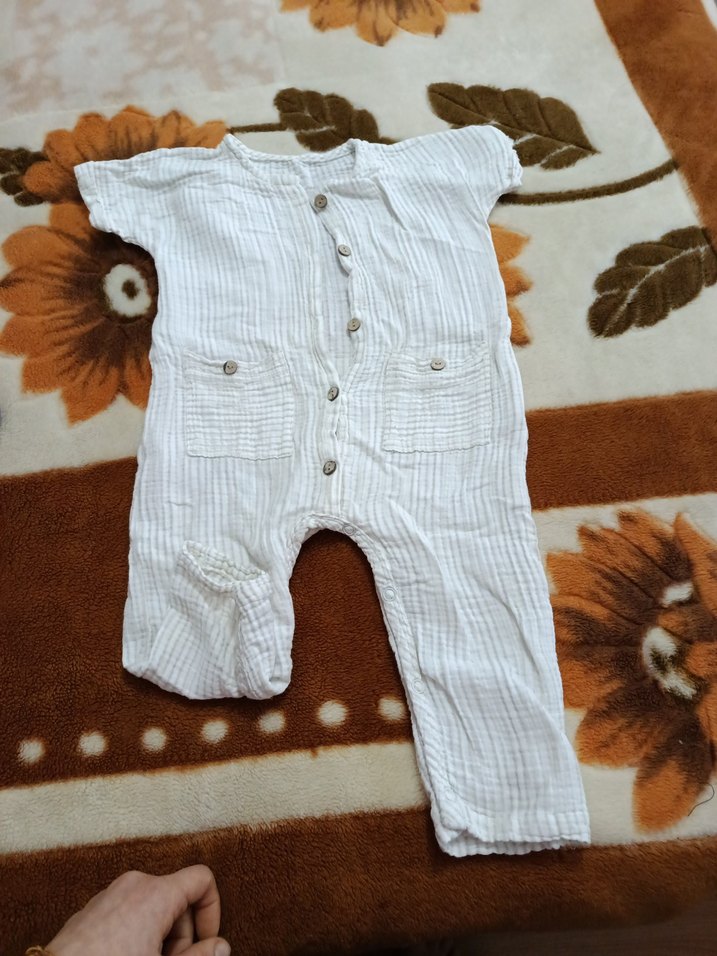 Erkek Bebek Pamuklu 3'lü Bohem Set - Görsel 2