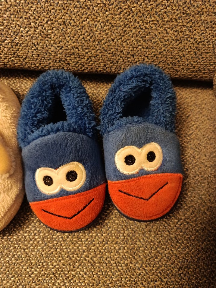 Renkli Nakışlı erkek Çocuk Ev Terlikleri - Görsel 4