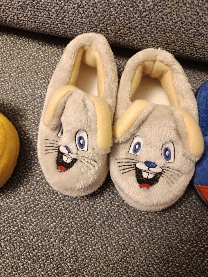 Renkli Nakışlı erkek Çocuk Ev Terlikleri - Görsel 3