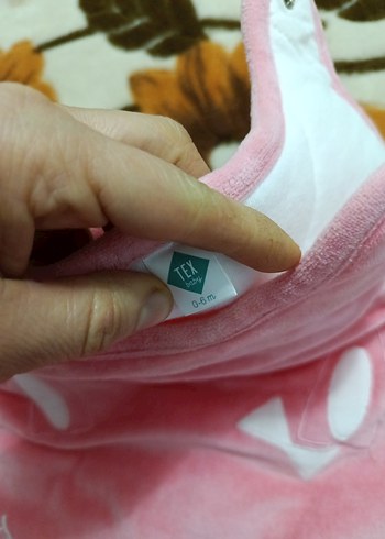 Pembe  Desenli Çocuk Uyku Tulumu - Görsel 2