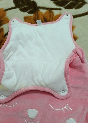 Pembe  Desenli Çocuk Uyku Tulumu - Görsel 3