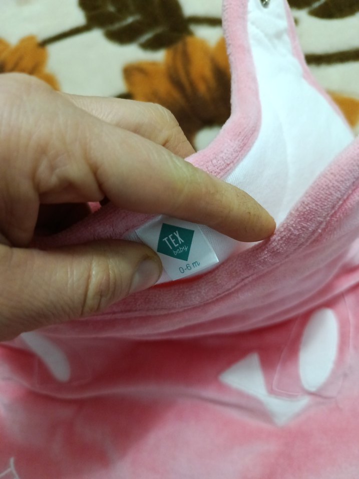 Pembe  Desenli Çocuk Uyku Tulumu - Görsel 2