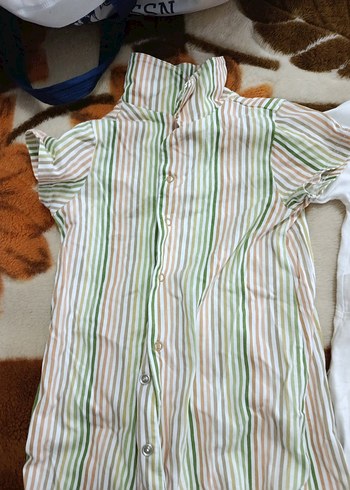 Kısa Kollu Pamuklu Bebek Erkek Tulumları - Görsel 3