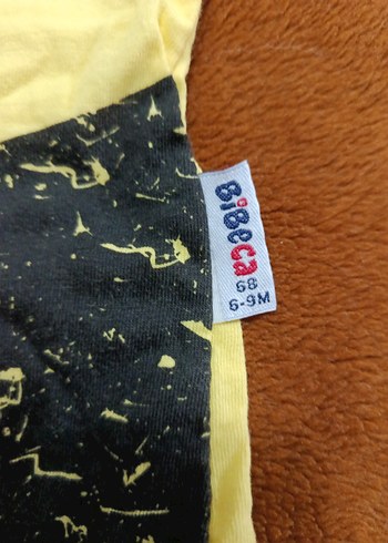 Bebek Erkek Renkli Fil Baskılı Kemerli Takım - Görsel 3