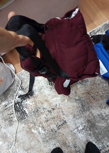 Bordo Bebek Taşıyıcı Kanguru - Görsel 2