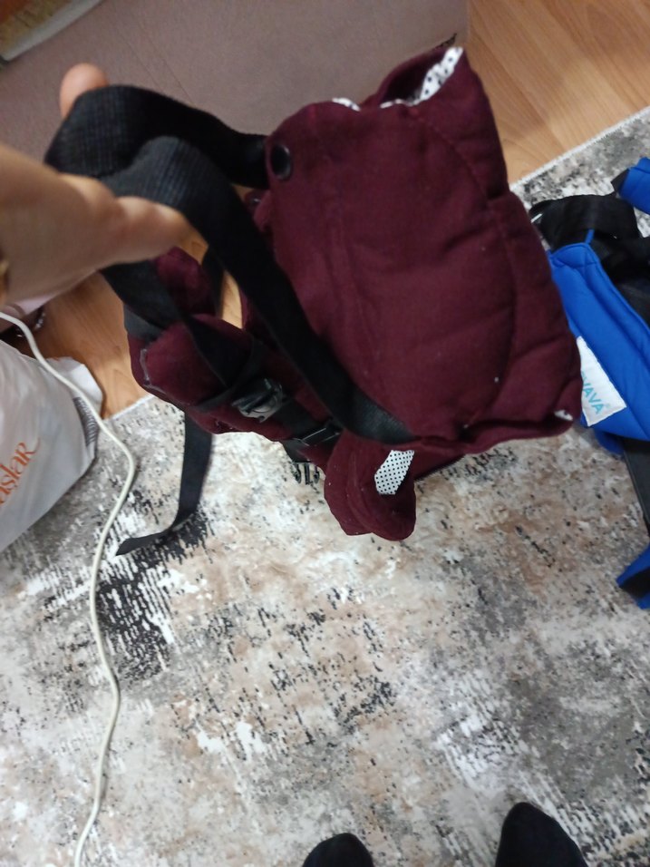 Bordo Bebek Taşıyıcı Kanguru - Görsel 2