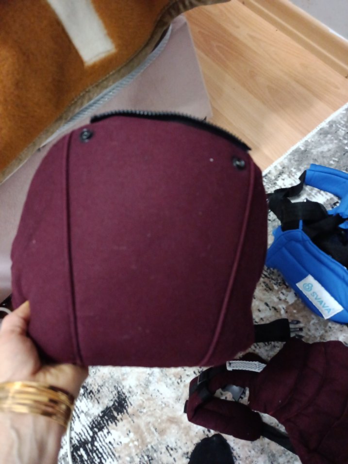Bordo Bebek Taşıyıcı Kanguru - Görsel 4