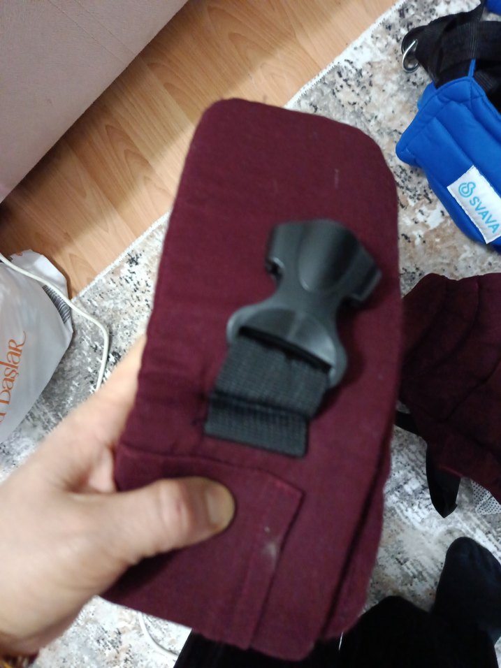 Bordo Bebek Taşıyıcı Kanguru - Görsel 5
