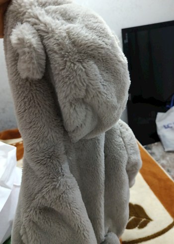 Gri Kürklü Bebek Tulumu - Görsel 5