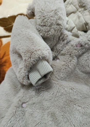 Gri Kürklü Bebek Tulumu - Görsel 6