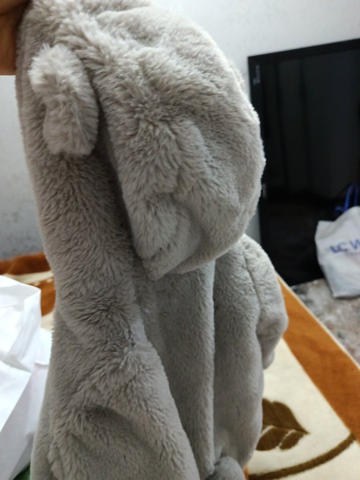 Gri Kürklü Bebek Tulumu - Görsel 5