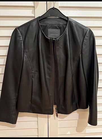 Massimo Dutti deri ceket S beden