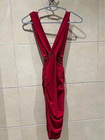 Bershka Kırmızı elbise