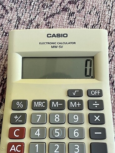 Beden Renk Casio hesap makinesi