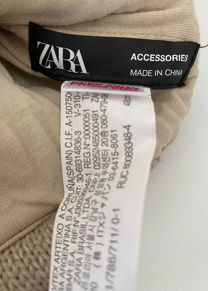 ZARA Bebek Örgü Şapka - Görsel 3