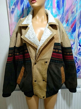 xl Beden Aztek Mont/ Ceket