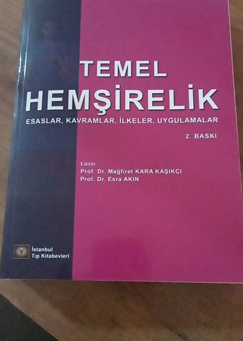 Temel Hemşirelik 2. Baskı Kitap