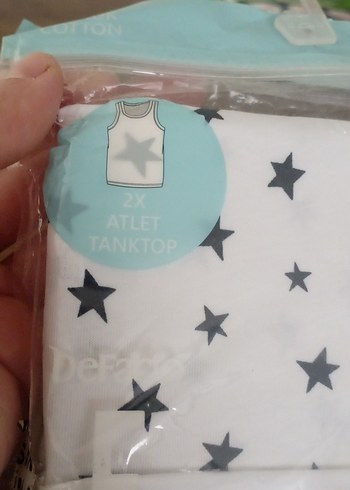 defacto 13 14 yaş çocuk atlet 2 adet - Görsel 2