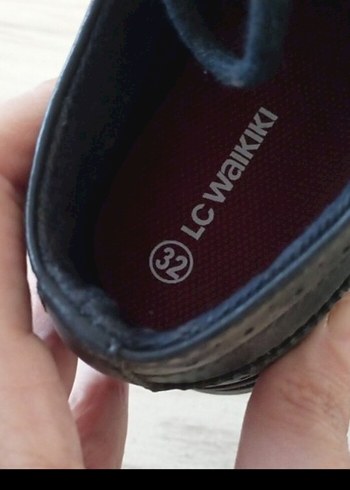 Erkek Çocuk lacivert Bağcıklı deri Ayakkabı - Görsel 4