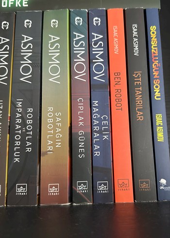 Isaac Asimov Roman Seti - 17 Kitap - Görsel 2