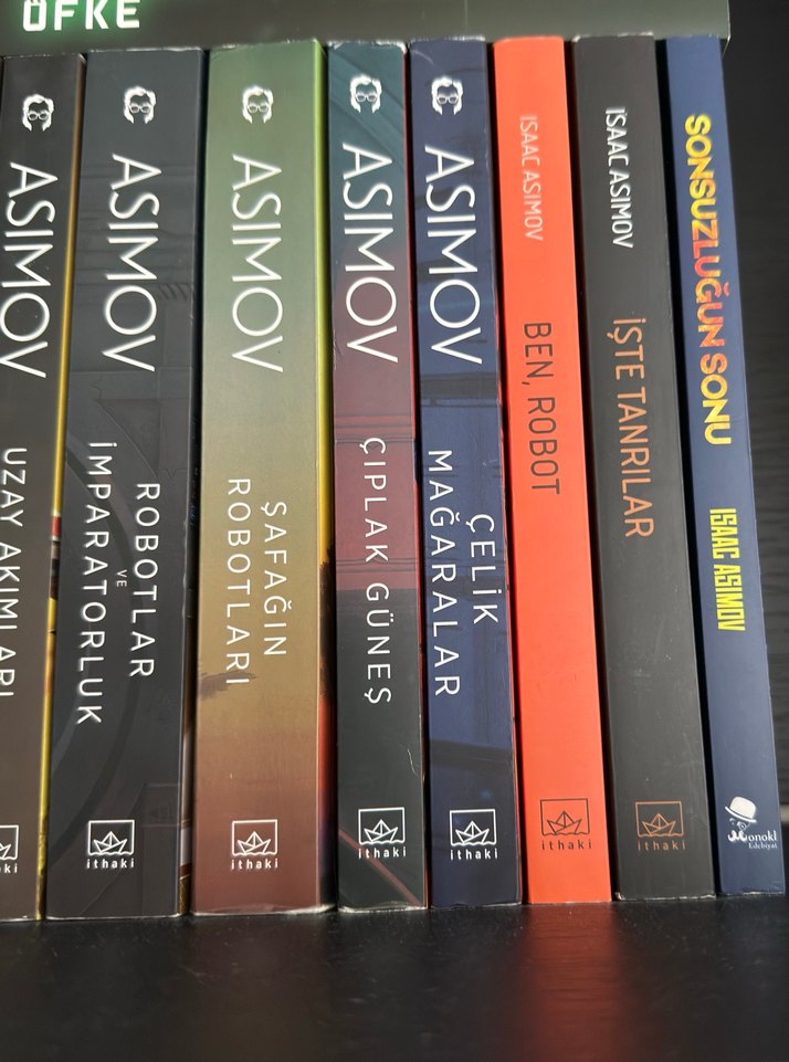 Isaac Asimov Roman Seti - 17 Kitap - Görsel 2