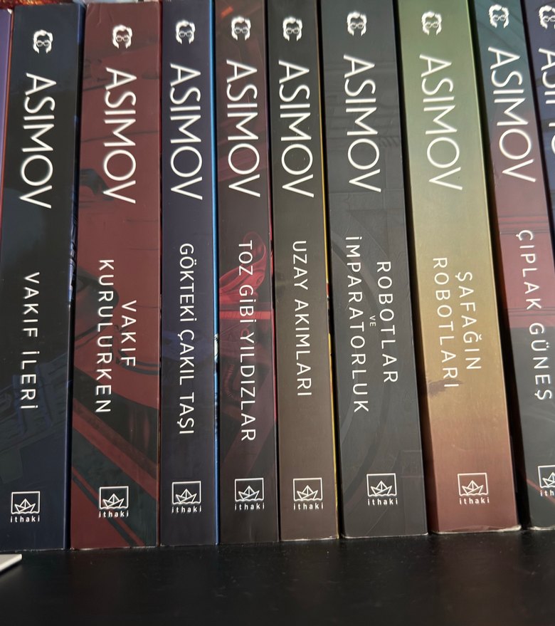 Isaac Asimov Roman Seti - 17 Kitap - Görsel 3