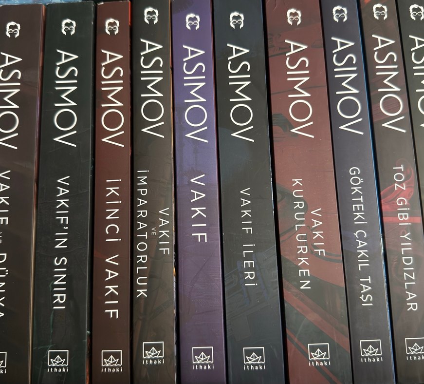 Isaac Asimov Roman Seti - 17 Kitap - Görsel 4