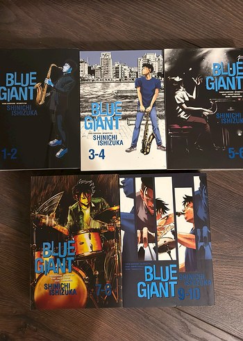 Blue Giant İngilizce Manga Set Cilt 10 - Görsel 2