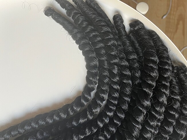 Beden siyah Renk Braid Afrikan örgü saç