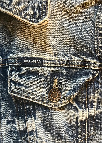 Pull & Bear Denim Kot Ceket - Görsel 5
