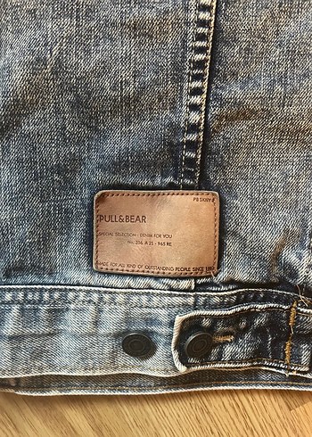 Pull & Bear Denim Kot Ceket - Görsel 6