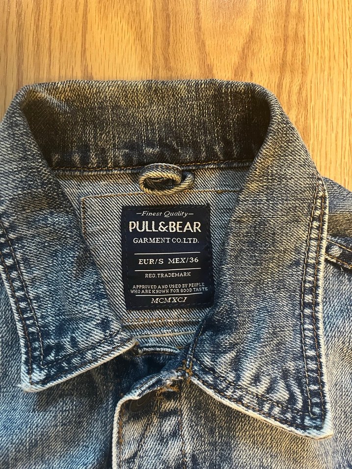 Pull & Bear Denim Kot Ceket - Görsel 4