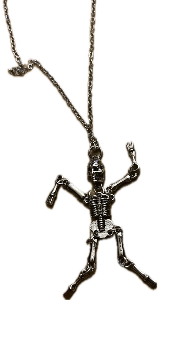 Vivienne Westwood Skeleton Kolye - Görsel 2