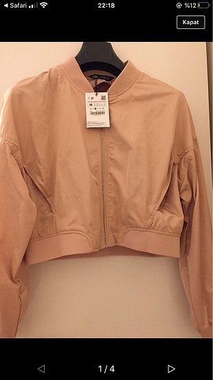 Zara Zara Yeni Sezon Bomber Ceket