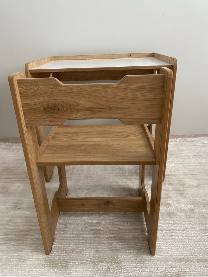 Minera Ahşap Çocuk Oyun Masası ve Sandalyesi - Görsel 3